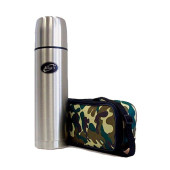 1.0L Camouflage Thermos with Protective Case NBP-1000B